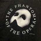 Vintage Y2k 00   s The Phantom Of The Opera T Shirt Size Small Theatre 