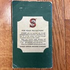 1941 Singer 15-91 Electric Sewing Machine Instructional Book Manual Guide 