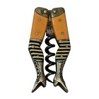 Lady Legs W  Boots Folding Corkscrew - Antique German Celluloid Risqu   Novelty