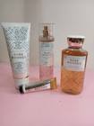 Bath   Body Works   Pure Wonder 4 Pc Gift Set   Lotion  Mist  Shower Gel   H  Cr