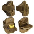 Waterproof Tactical Outdoor Arm Band Case Sports Running Gym Phone Holder Pouch