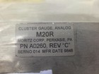 Mooney Cluster Gauge Analog Model 6p Pn A0260 M20r