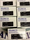 Lot Of 7  Nicorette Nicotine Gum 4mg Spearmint Burst  700 Pieces 