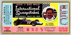  Indy 500 1971 Ticket Stub -  500 Mile Intl  Sweepstakes   20 Adm  Seat 7