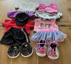 Build A Bear Clothing And Accessories Lot Of 35 Pieces Dresses skirts tops shoes