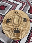 Tohono O odham   Papago   Oval Basket Tray W  Handles 15 X 13 Native American
