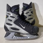 Size 8 5 -  Vintage Nike Zoom Air Ice Hockey Skates Tuuk Hi0004-001 Ships Fast 