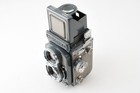 Vintage Yashica-44 Gray Tlr Camera Yashikor 60mm F 3 5 127 Film Japan  448