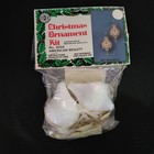 Diy Christmas Kits -push Pins  Sequins  Beads  Ribbon  Ornaments Lot Of 18