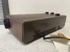 Unbranded Vintage Brown Woodgrain Am fm Flip Clock Radio