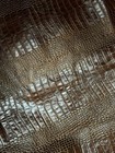 Embossed Crocodile Leather Piece About 2 Yards Long