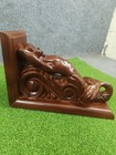 Vintage Wooden Merman Shelf Bracket Corbel Architectural Salvage Home Decorative