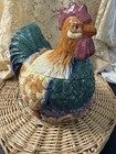 Rooster Chicken Cookie Jar Cracker Barrel 1996 Vintage