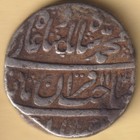 Mughal India Muhammad Shah One Rupee Shahjahanabad Mint Rare Silver Coin