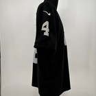 Nike Limited Derek Carr  4 Raiders Jersey Mens Large Black Stitched Nfl Dri-fit