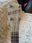 Dixie Chrome Deco Ukulele Signed  ed 1935  Rwc 1954  Raf 2000 