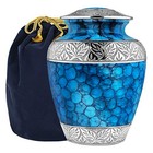 Cremation Urns For Human Ashes  Decorative Burial Urn For Adult Men And Blue