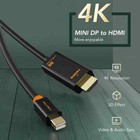 Mini Dp To Hdmi Cable Hd Displayport 2 Cable 1080p For Laptop Macbook Tv New