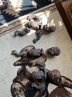 Antique  industrial Baby Doll Molds   This Item Is A Cast Iron  probably Bronze 