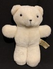 Applause Teddy Bear White Plush Stuffed Animal 1988 Toy 6   