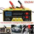 Car Battery Charger Heavy Duty 12v 24v Smart Automatic Intelligent Pulse Repair