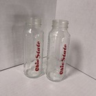 Vintage Lot Of 2 Evenflo Glass Baby Bottles 8oz Ohio State Made In Usa