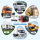 11000 Btu 12v Split Ac For Rv Truck Cab With Digital Display 400-600w