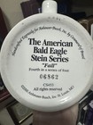 Anheuser Busch American Bald Eagle Stein Series Winter  7 25  Tall