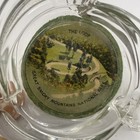Vintage 1940-50s Era Great Smoky Mountains National Park Glass Ashtray The Loop