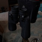 Minolta 10x50 Porro Prism Binoculars Coated Lens 50mm Black With Carrying Case