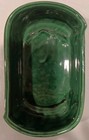 Vintage Upco Usa   261 Green Rounded Rectangular Planter Ungemach Pottery  Ohio