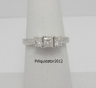 3 4ct Natural Diamond Anniversary Engagement Wedding Bridal Ring 14k White Gold