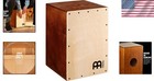 Meinl Jam Cajon - 100  Baltic Birch Drum With Snare Tone  Compact   Lightweight