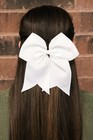 Usa 10 Jumbo 6  Cheer Bow Clip Holder Big Girls Large Hair Bows Softball