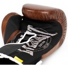 1910 Brown Training Gloves Hook And Loop