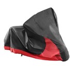 2 In 1 Motorcycle Cover Waterproof Protector For Harley Dyna Softail Fatboy