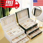 3 Layers Jewelry Box Organizer Box For Necklaces  Bracelets  Earrings    Rings