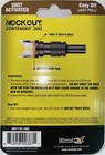 Nockout Lighted Nocks Crossbow  300  Id Half Moon Orange 3 Pack
