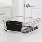 Piece Dish Drainer  stainless Steel 
