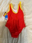 Wonder Woman Swim Suit Size 5t Toddler Swimsuit Bathing Suit Girl Power 1 Piece