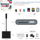 Sd Card Reader For Iphone  Memory Card Reader With Usb-c To Light-ning Adapter P