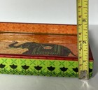 The Bombay Store Enameled Wood Elephant Tray     The Trunk Story     12 X6 Inches