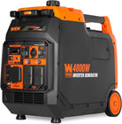 Wen 56477i 4800-watt Portable Inverter Generator  72 7 Pounds