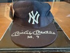 Mickey Mantle - Autographed New York Yankees Baseball Cap  7 - W coa - Brand New
