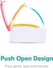 Am Pm Weekly Pill Organizer 2 Times A Day  Large Daily Pill Box Case 7 Day 