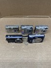 Lot Of 5 Nikon Coolpix Digital Cameras - As Is For Parts Or Repair
