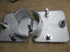 Puck Lock Hidden Shackle Hasp - Zinc Plated W  Blots