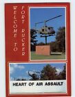 Postcard Welcome To Fort Rucker  Heart Of Air Assault  Fort Rucker  Alabama