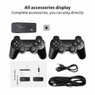 4k 2 4g Wireless Hd Tv Video Game Console 10000  Built-in Games With 2 Joystic