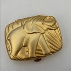 Vintage Estee Lauder Golden Elephant Compact Lucidity Powder With Box Gift New